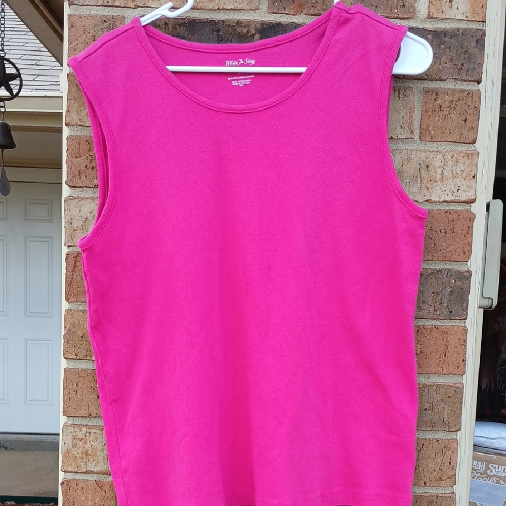 🧡White Stag Bright Pink Tank Top